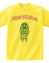 Moai Statue Dog Logo