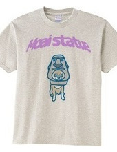 Moai Statue Dog Logo