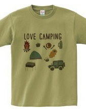 I love camping.
