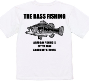 THE BASS FISHING（バックプリント）