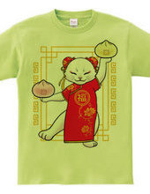 中華料理屋の看板猫