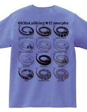 Oh!BaCaliKing 12 morphs (Back Print)