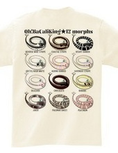 Oh!BaCaliKing 12 morphs (Back Print)