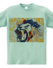 Beast King Lion Colorful