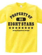 【EIGHT STARS】カレッジTシャツ