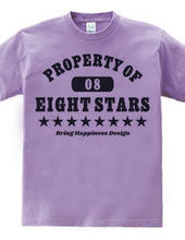 【EIGHT STARS】カレッジTシャツ