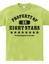 【EIGHT STARS】カレッジTシャツ