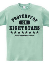 【EIGHT STARS】カレッジTシャツ