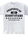 【EIGHT STARS】カレッジTシャツ