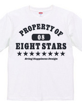 【EIGHT STARS】カレッジTシャツ