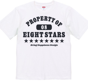 【EIGHT STARS】カレッジTシャツ