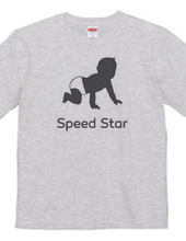 Speed Star (a baby running hard)