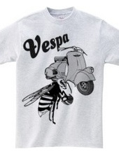 Vespa Raider(black-and-white)