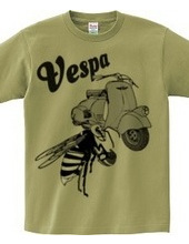 Vespa Raider(black-and-white)