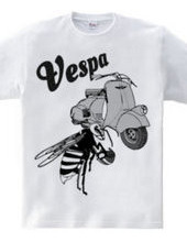 Vespa Raider(black-and-white)