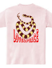 Love & Piece (Back side print)