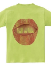 Lips Fall in love