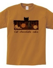 Cat chocolate cake