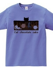 Cat chocolate cake