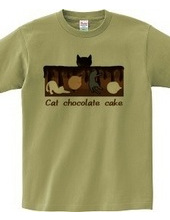 Cat chocolate cake