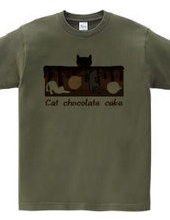 Cat chocolate cake