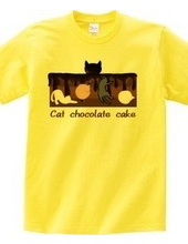 Cat chocolate cake