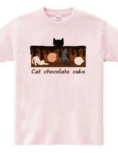 Cat chocolate cake