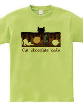 Cat chocolate cake