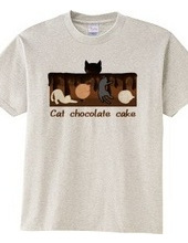 Cat chocolate cake