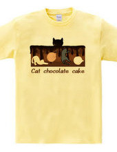 Cat chocolate cake