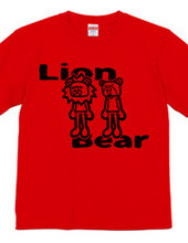 Lion and Bear (Blue)