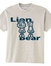 Lion and Bear (Blue)