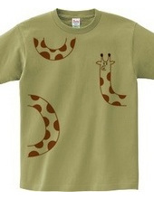 One giraffe