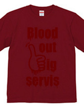 blood out big servis-red