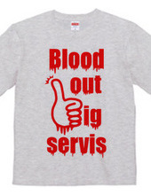 blood out big servis-red