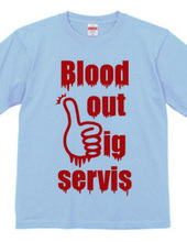 blood out big servis-red