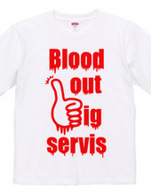 blood out big servis-red