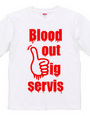 blood out big servis-red