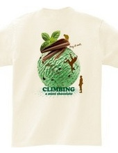 Climbing mint chocolate back