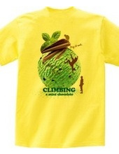 Climbing mint chocolate back