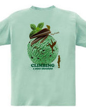 Climbing mint chocolate back