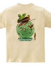 Climbing mint chocolate back