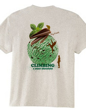 Climbing mint chocolate back