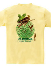 Climbing mint chocolate back