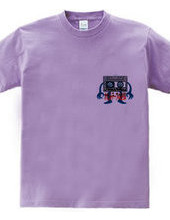 Cassette Tape T-Shirt - Monster Alone