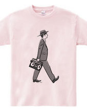 Cassette Tape T-Shirt - Businessman