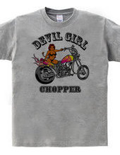 DEVIL GIRL CHOPPER BIKINI Version COLOR