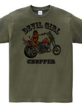 DEVIL GIRL CHOPPER BIKINI Version COLOR