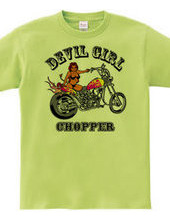DEVIL GIRL CHOPPER BIKINI Version COLOR