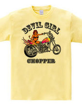 DEVIL GIRL CHOPPER BIKINI Version COLOR